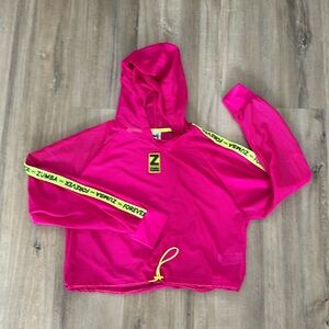 Zumba pink mesh top